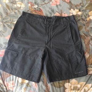 Columbia PFG gray hybrid hiking style shorts like new condition size 36